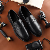 Barq - Men's Oxblood Pebble Grain Leather Shoes - LS-9